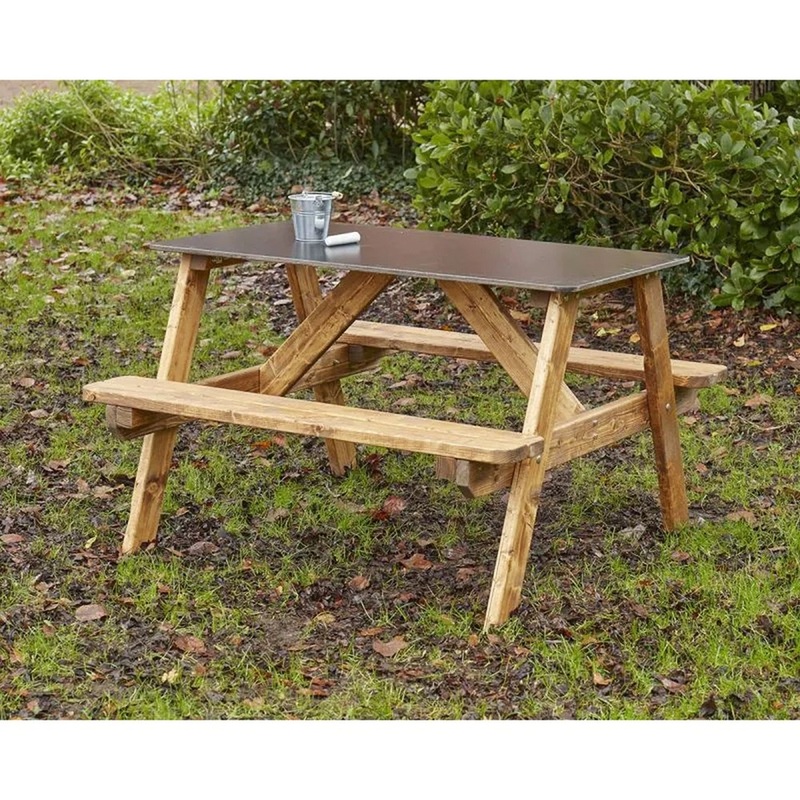 Flat Surface Writing Bench