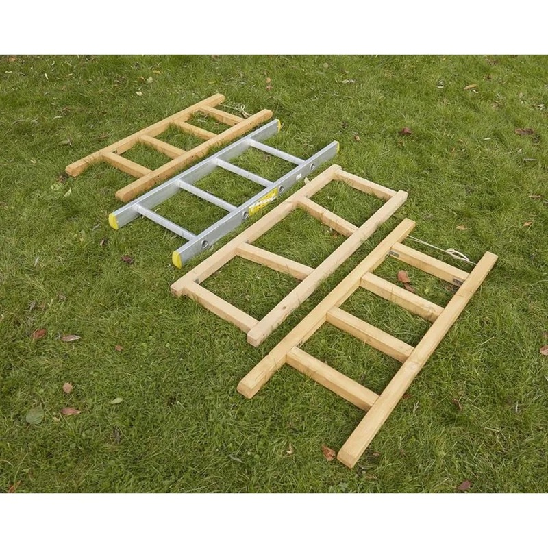 Many Ladders Set  Set of 4
