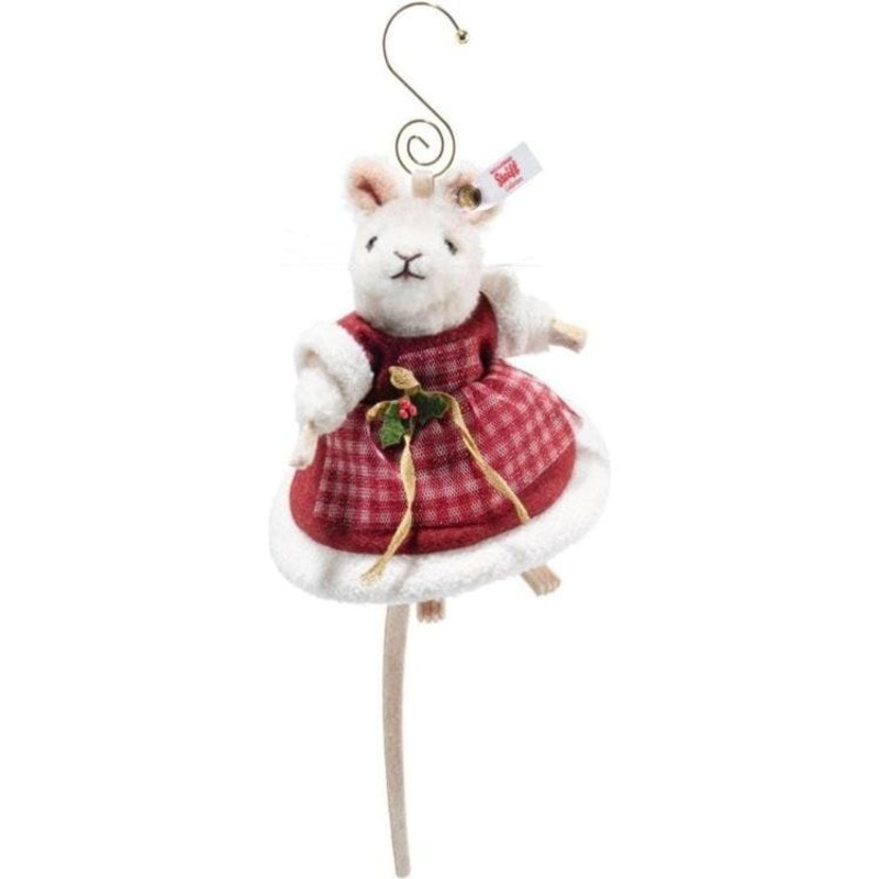 Mrs. Santa Claus Mouse Ornament