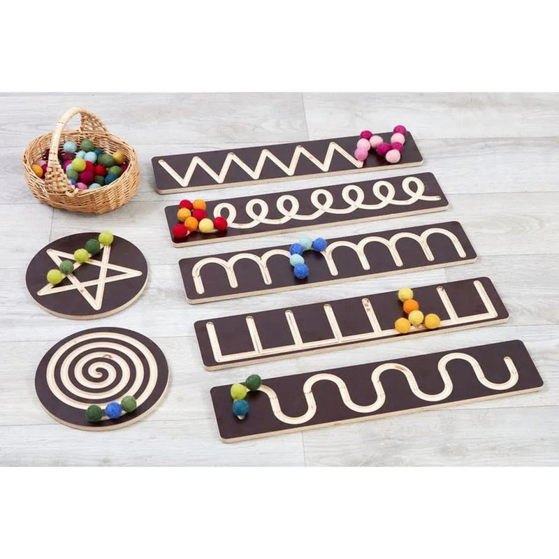 Outdoor Wall Handwriting Set  7 Piece Set