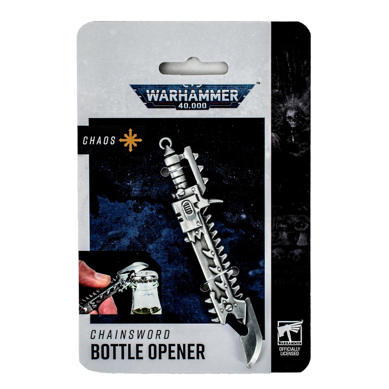 Warhammer 40000: Chaos Chainsword Bottle Opener