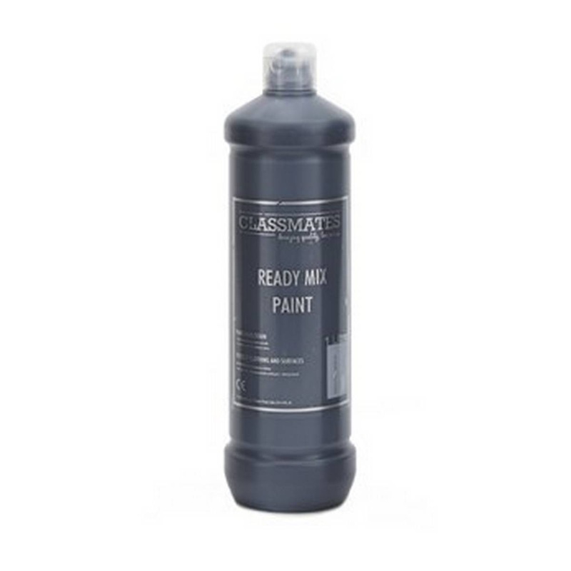 **Classmates Ready Mixed Paint  1 Litre  Black