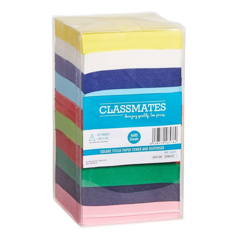 Classmates Tissue Paper Tower (Square)  Pack of 4600