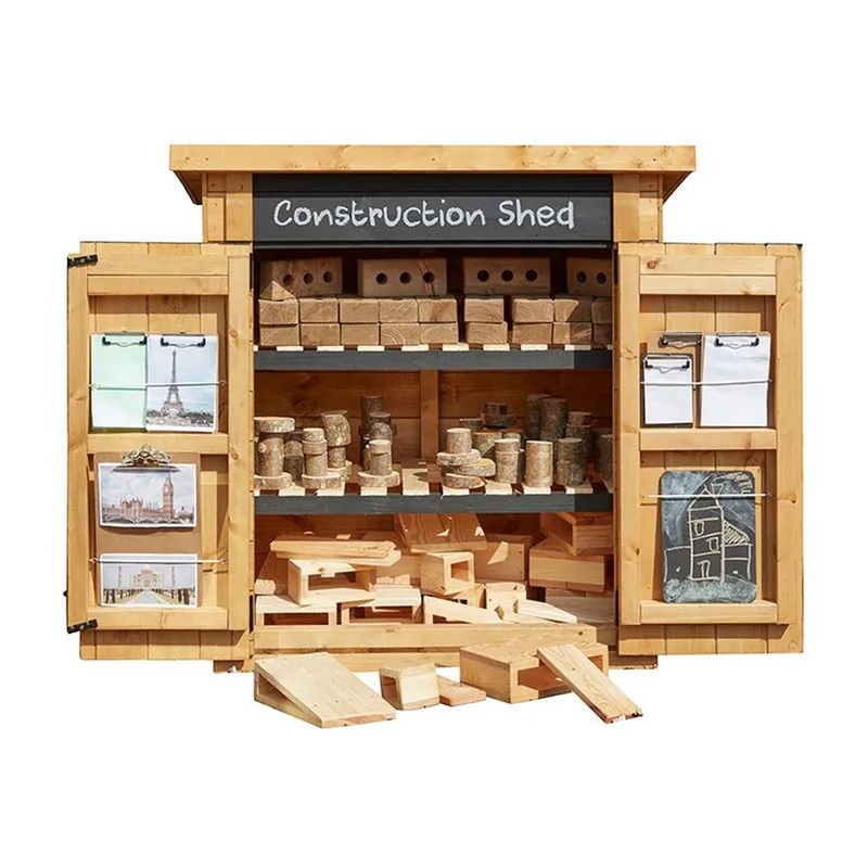 Construction Toddler Shed