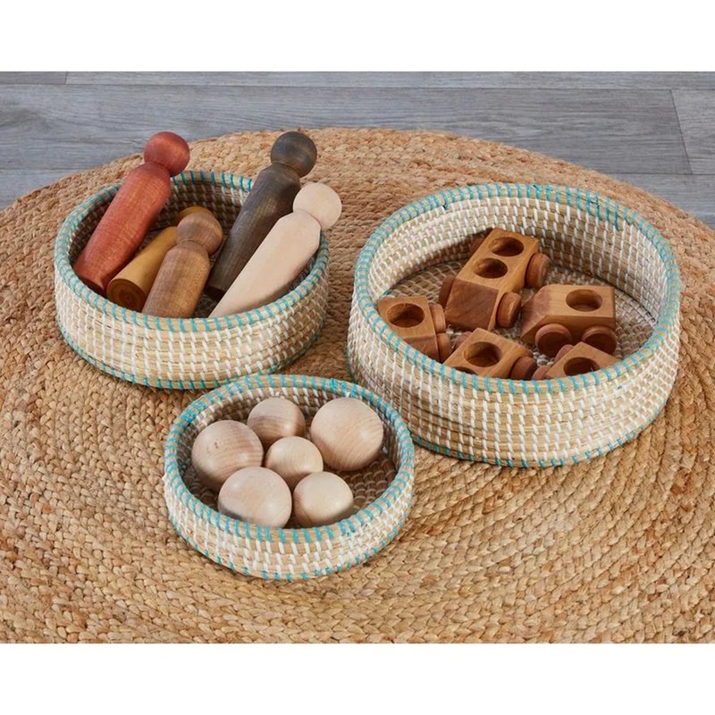 Nesting Round Baskets  Pack of 3