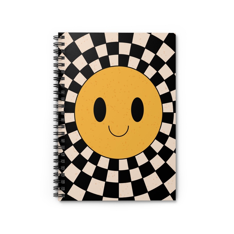 Retro Smile Spiral Notebook (ONLINE ORDER ONLY)
