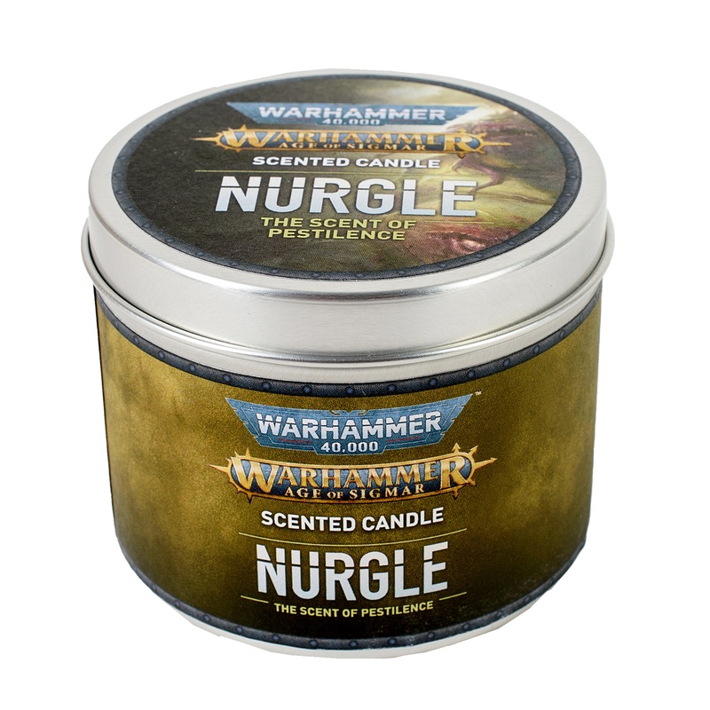 Warhammer 40000:  Nurgle Candle