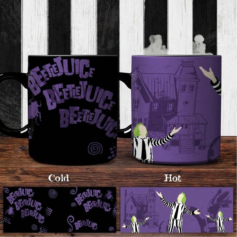 Beetlejuice Heat Change Mug