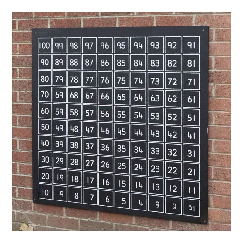 Hundred Square Chalkboard