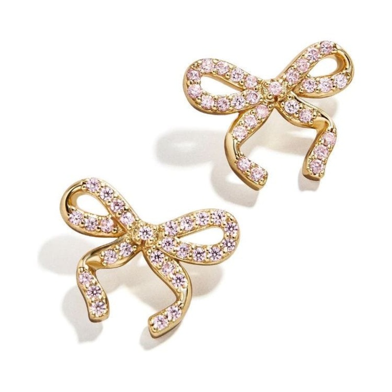 Kids’ Pave Bows Earrings
