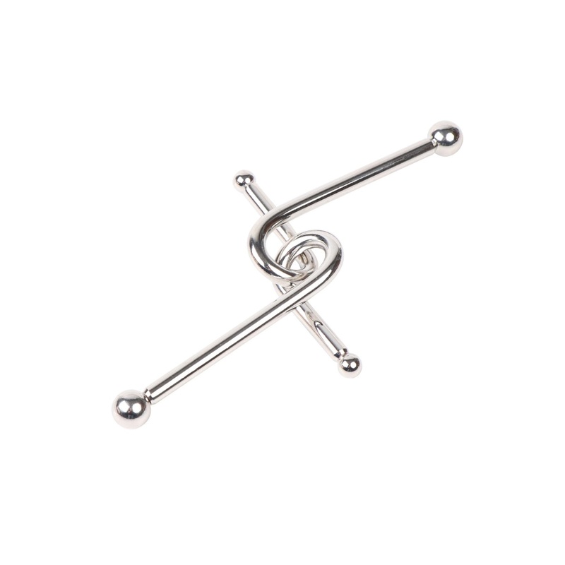 Two Nails Puzzle  A Classic Metal puzzle for Beginners (ONLINE ORDER ONLY)