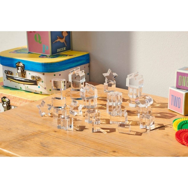 Clear Crystal Treasures  Pack of 30