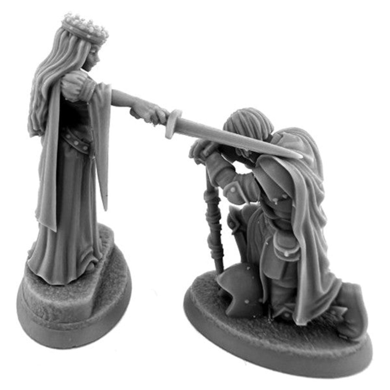 Dungeon Dwellers: The Oath – Queen and Knight Vignette (ONLINE ORDER ONLY)