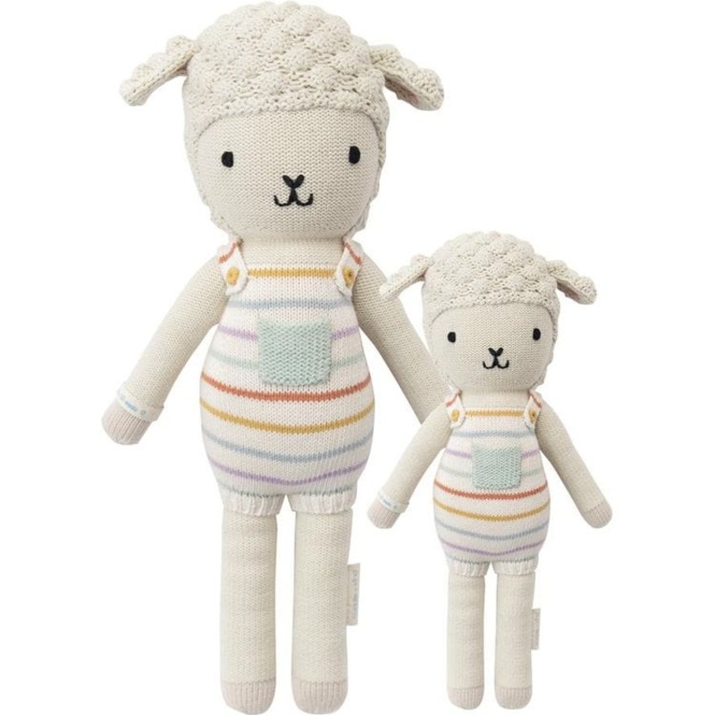 Little 13 Avery the Lamb Hand-Knit Doll