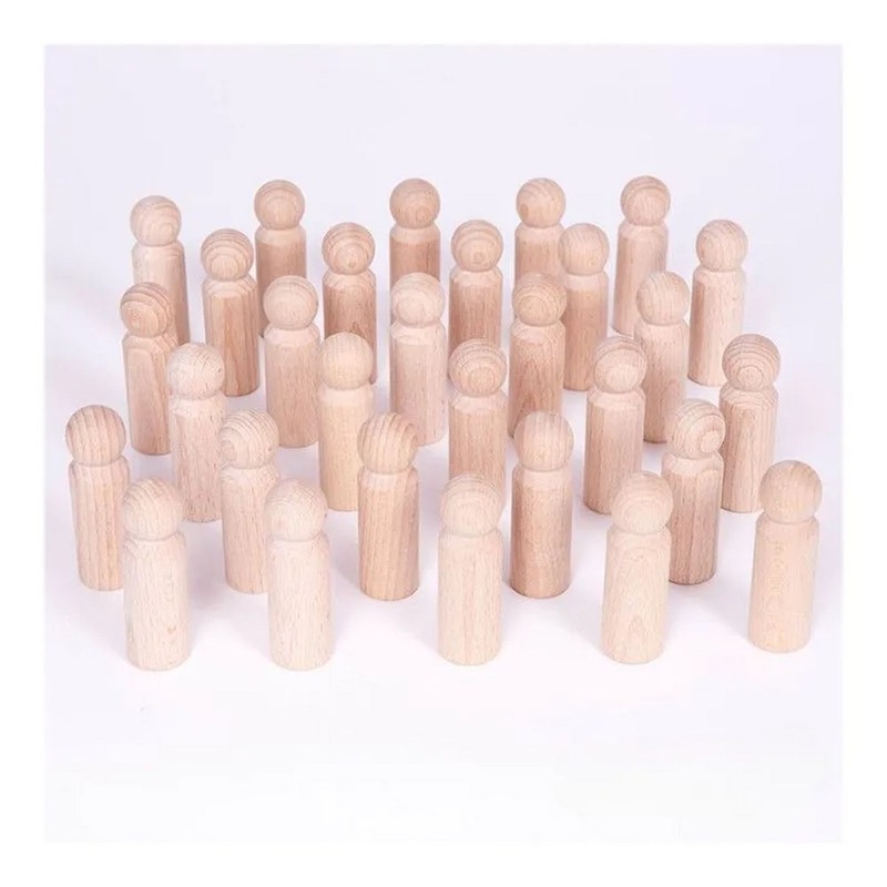 Plain Peg People  Pack of 30