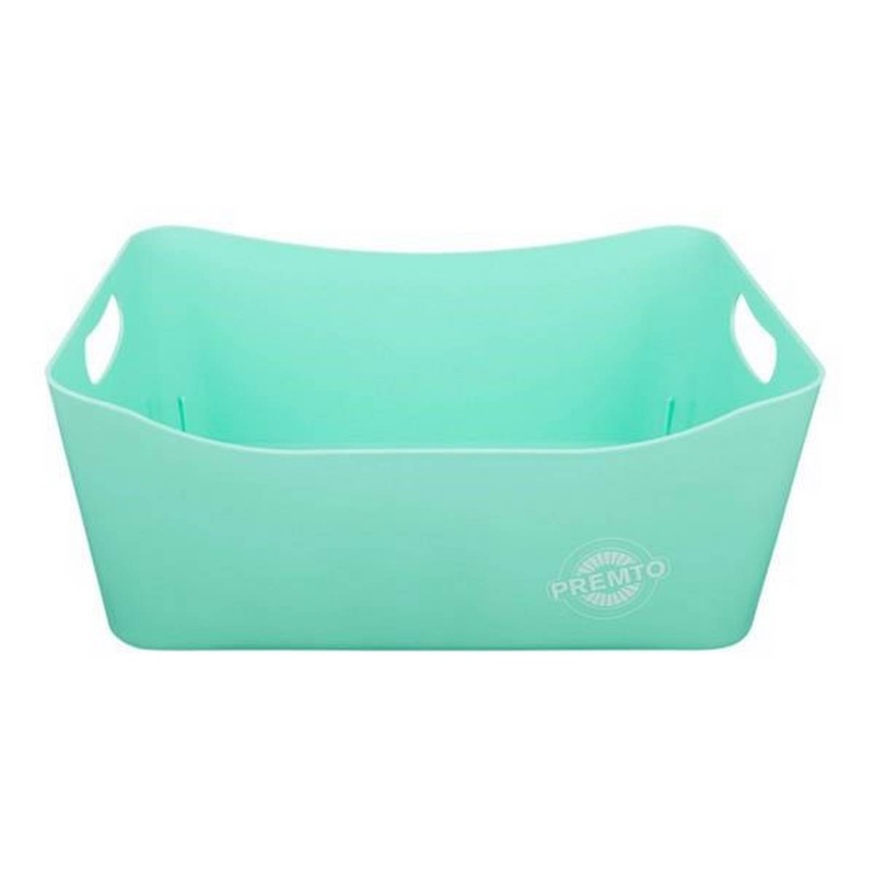 Premto Pastel Large Storage Basket  Mint Magic
