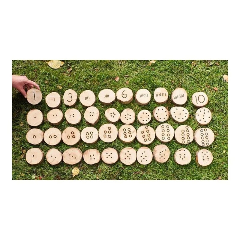 Subitising and Conservation Number Cookies  40 Piece Set