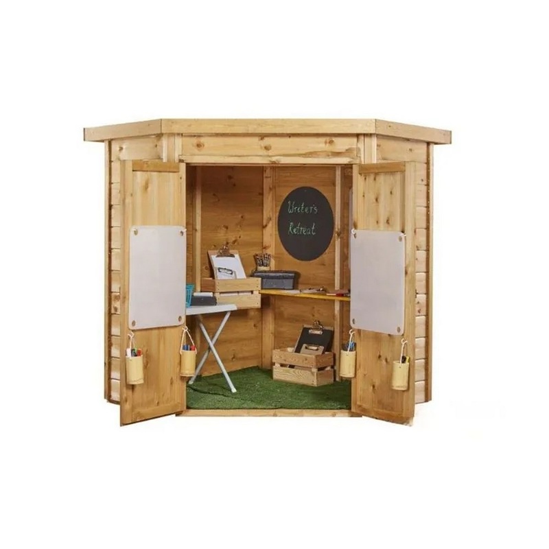 Writers Retreat Corner Shed