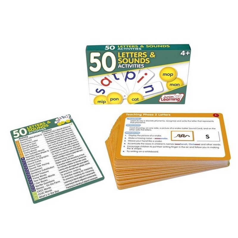 50 Letters and Sounds Activities