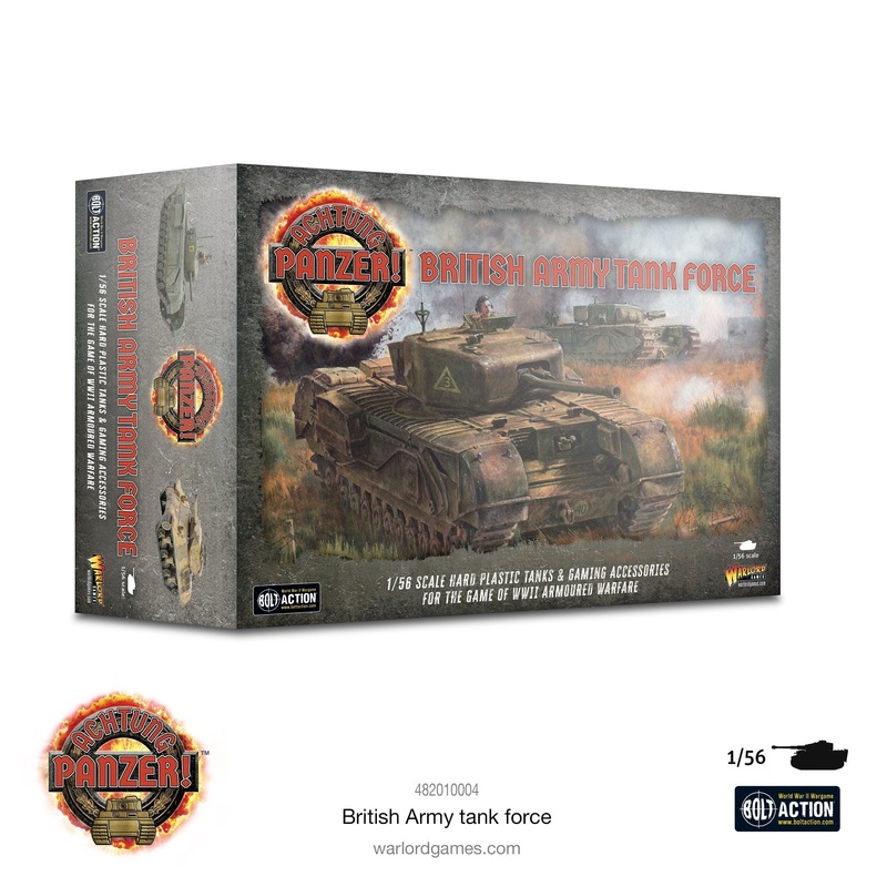 Achtung Panzer!: British Army Tank Force (ONLINE ORDER ONLY)