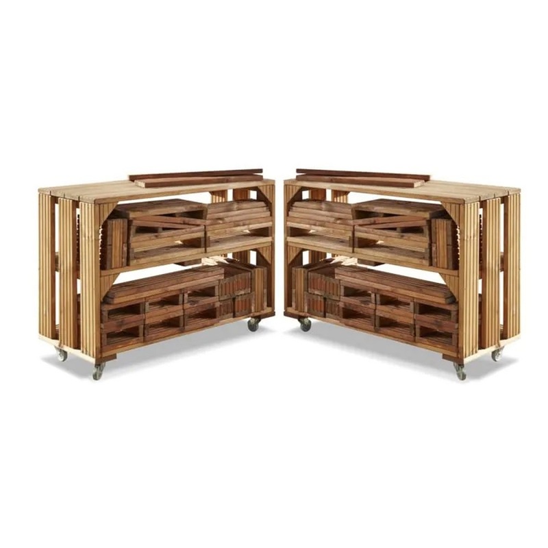 Deckciting Block Trolleys And Blocks Set  50 Blocks