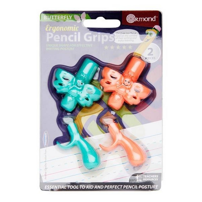 Ergonomic Pencil Grips  Butterfly Set of 2