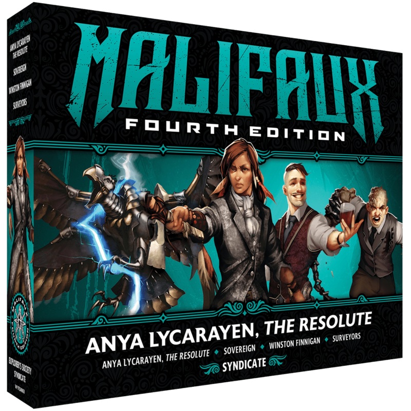 Malifaux 4E: Explorer’s Society – Anya Lycarayen, The Resolute (ONLINE ORDER ONLY)