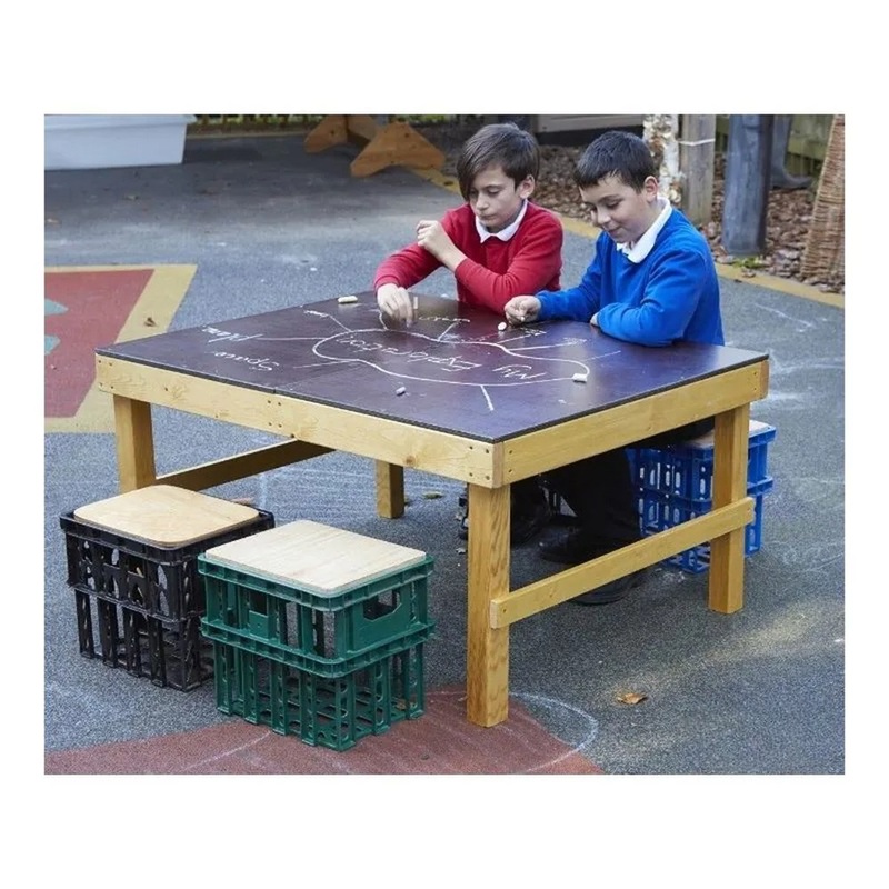 Nesting Crate Chalk Table