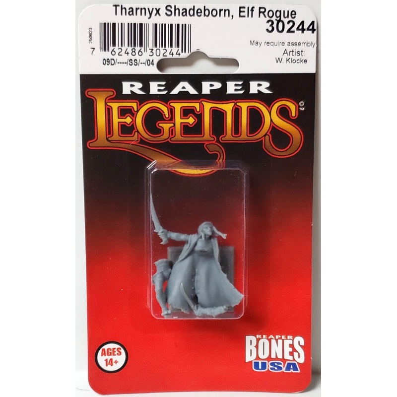 Reaper Legends: Tharnyx Shadeborn, Elf Rogue (ONLINE ORDER ONLY)