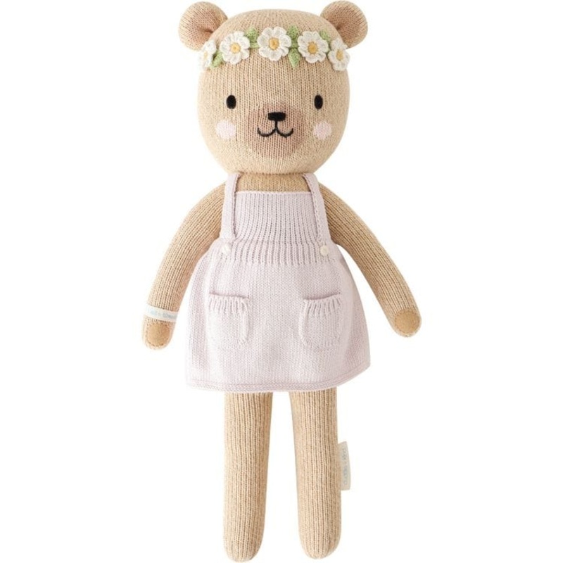 Regular 20 Olivia the Honey Bear Hand-Knit Doll