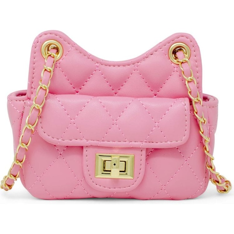 Tiny Quilted Treasure Purse – Pink