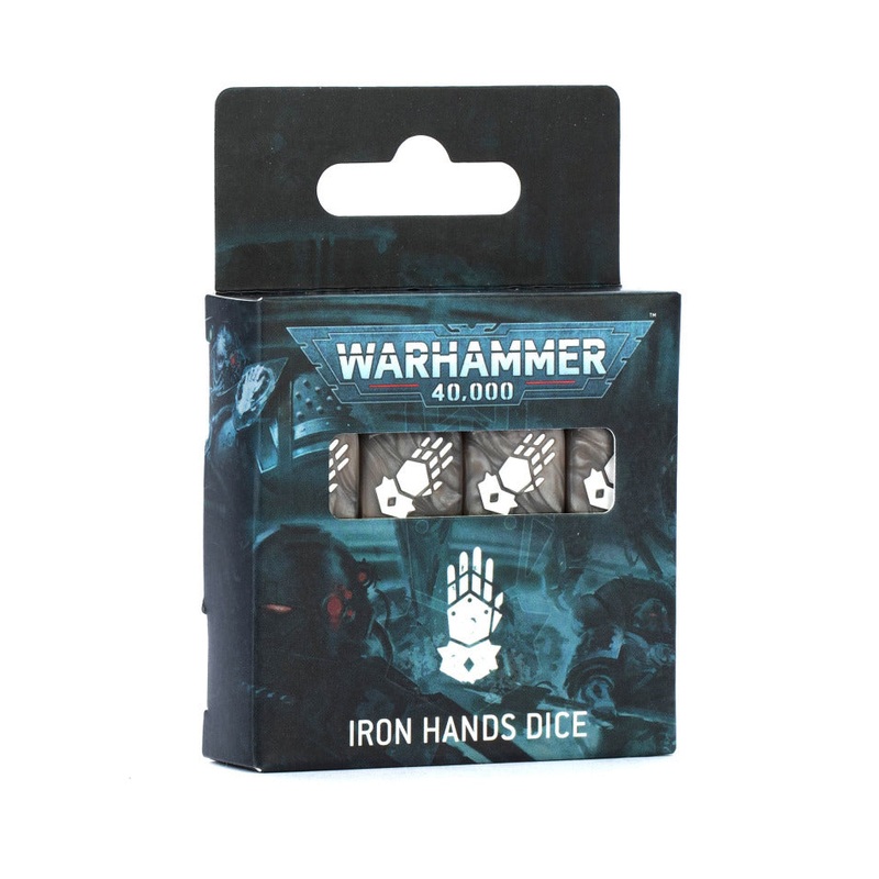 Warhammer 40K: Iron Hands – Dice Set (ONLINE ORDER ONLY)