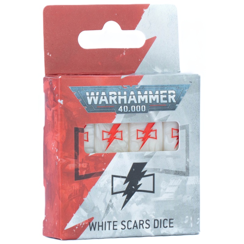 Warhammer 40K: White Scars – Dice Set (ONLINE ORDER ONLY)
