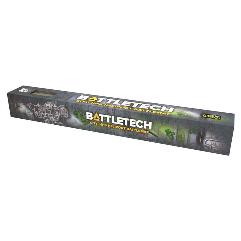 BattleTech: Battle Mat – City – HPG Heliport (ONLINE ORDER ONLY)