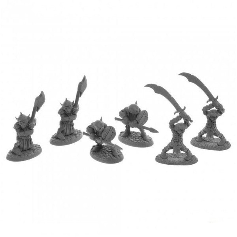 Dungeon Dwellers: Goblin Warriors (6) (ONLINE ORDER ONLY)