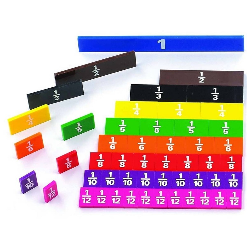 Fraction Tiles Pack of 51