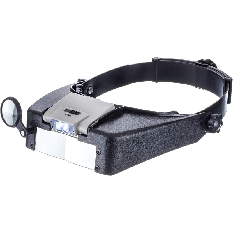 Illuminated Dual Lens Flip-In Head Magnifier (ONLINE ORDER ONLY)