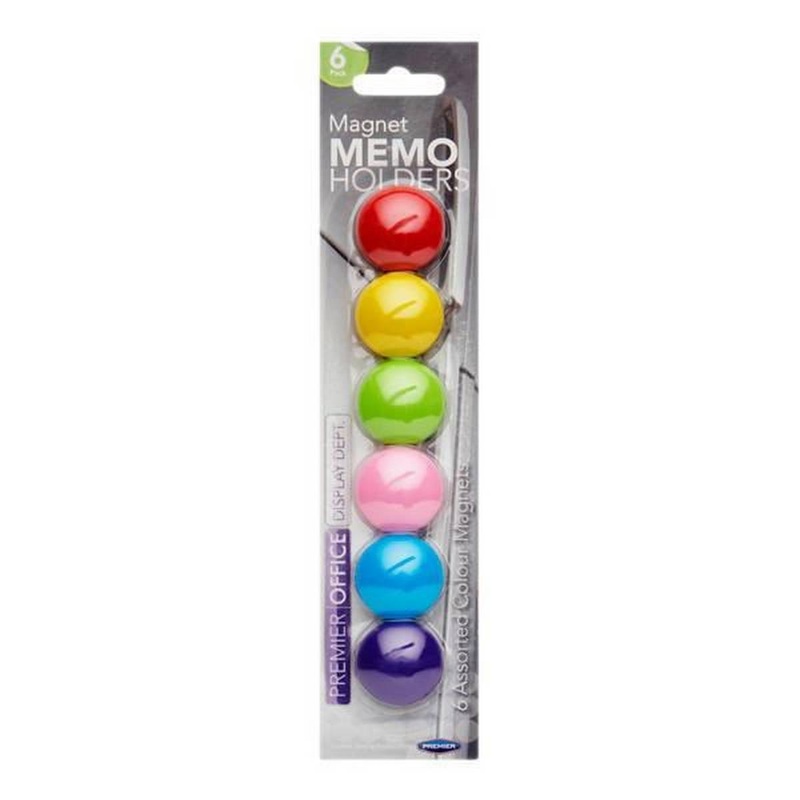 Premier 6 Magnetic Memo Holder Asstd