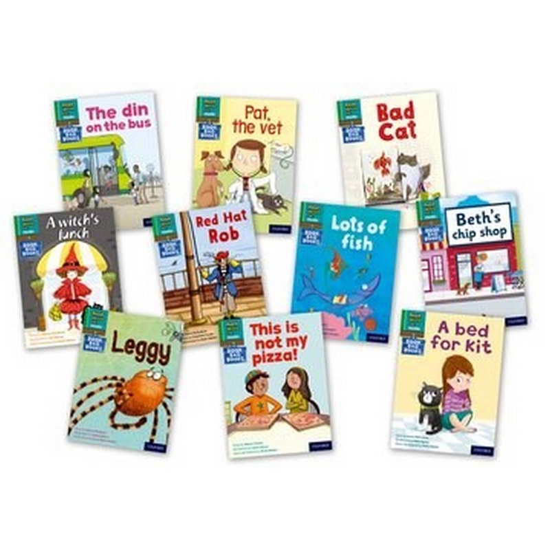 Read Write Inc. Phonics Book Bag Books: Green Set 1 Storybooks Mixed Pack of 10