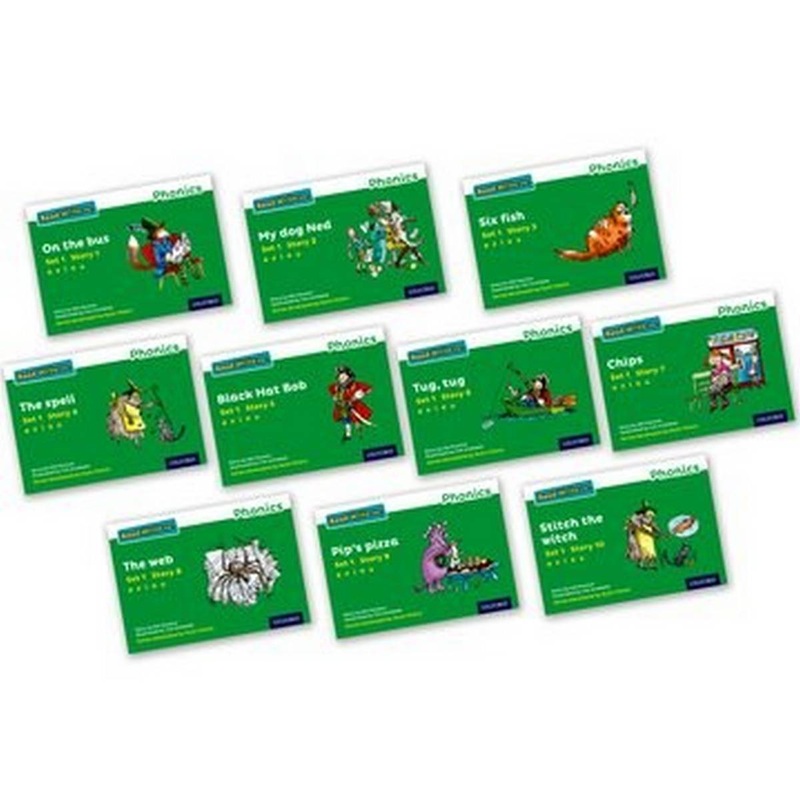 Read Write Inc. Phonics: Green Set 1 Storybooks Mixed Pack of 10