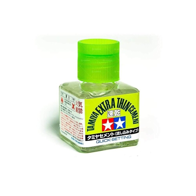Tamiya: Extra-Thin Cement Quick Setting (ONLINE ORDER ONLY)