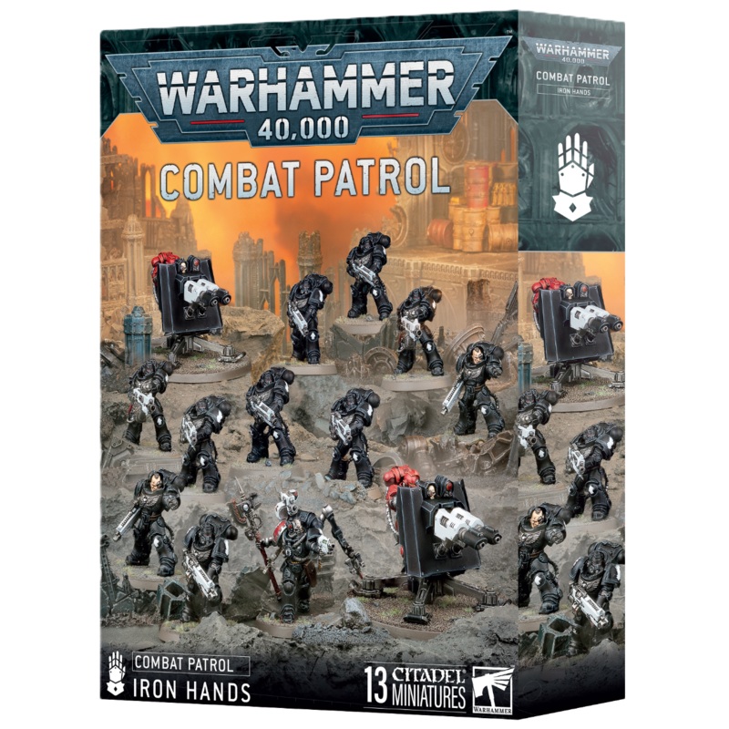 Warhammer 40K: Iron Hands – Combat Patrol (ONLINE ORDER ONLY)