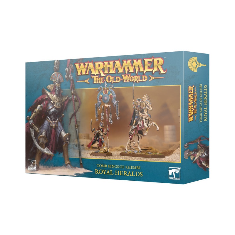 Warhammer: The Old World – Tomb Kings of Khemri – Royal Heralds (ONLINE ORDER ONLY)