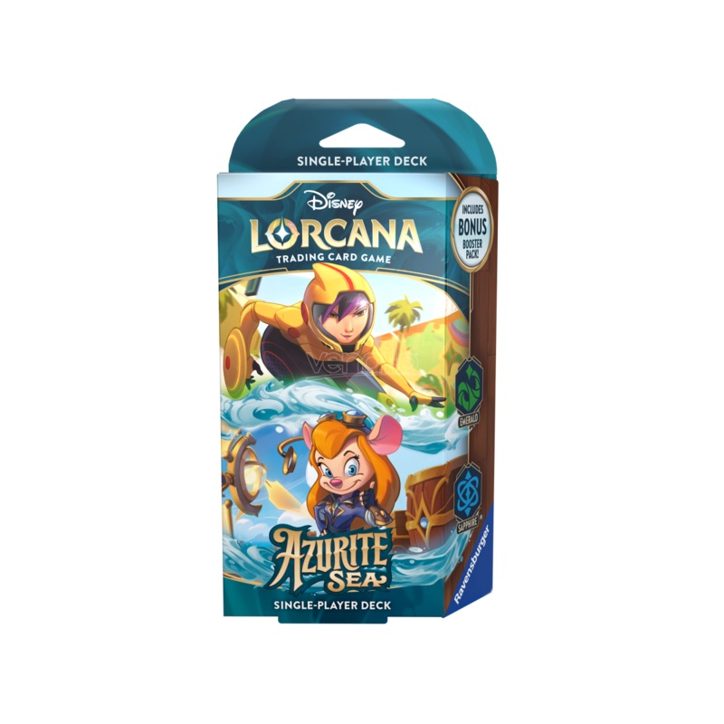 Azurite Sea Starter Deck Emerald/Sapphire – Disney Lorcana