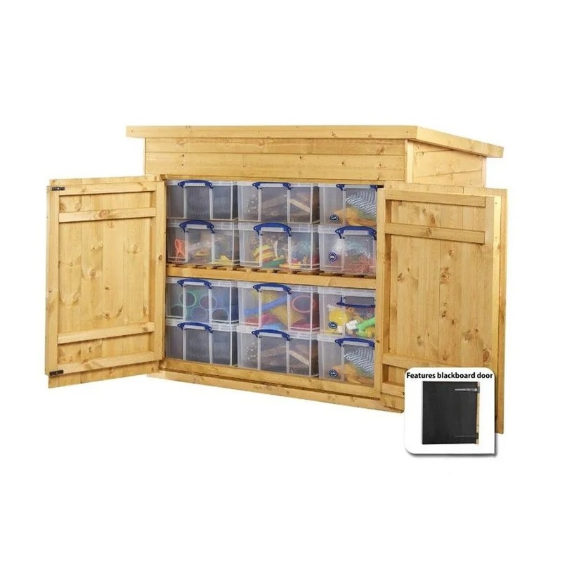 Big & Bountiful Outdoor Storage Shed  12 Box Store