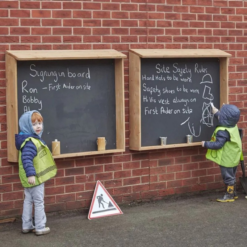 Chalkboard Cubbies  Set of 2