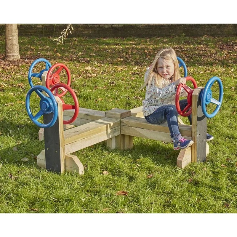 Driving X-travaganza Bench  8 Steering Wheels