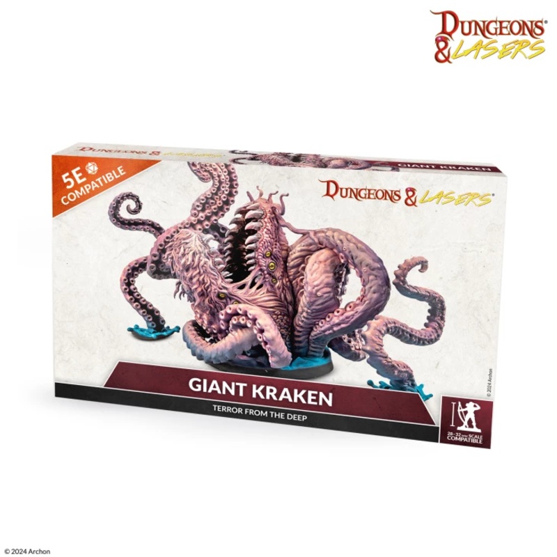 Giant Kraken – Dungeons & Lasers