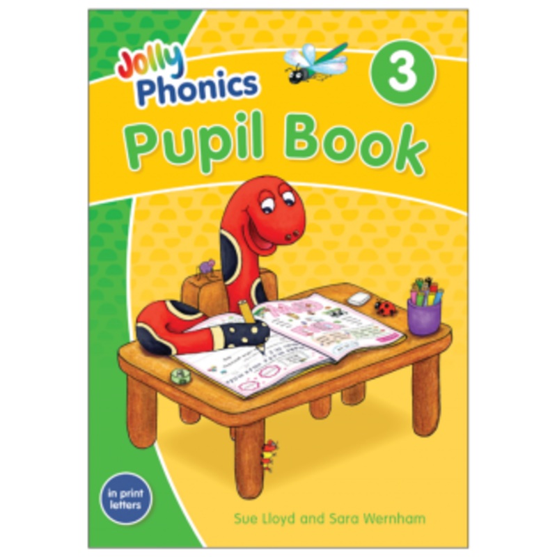 Jolly Phonics Pupil Book 3 (Colour In Print Letters)