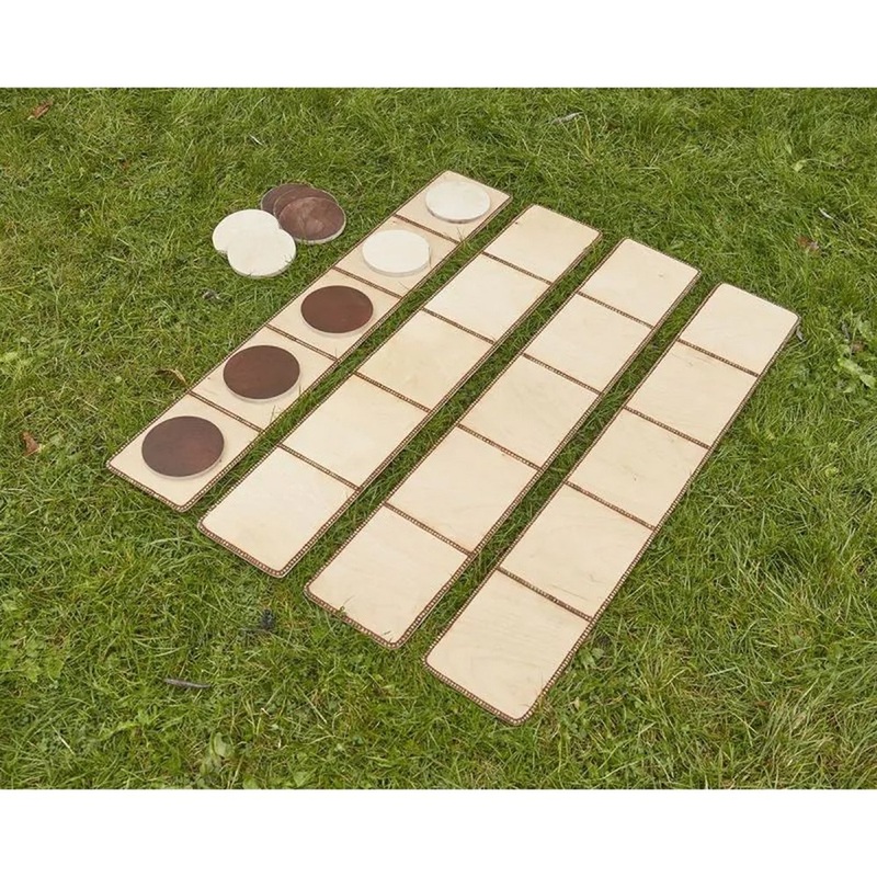 Natural Large Five Frames  Set of 4